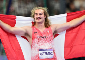 Athlétisme : le Canadien Ethan Katzberg champion olympique du marteau Athlétisme : le Canadien Ethan Katzberg champion olympique du marteau