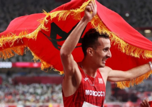 Soufiane El Bakkali : Et une 1ère médaille d'or olympique sur 3000 m steeple pour le Maroc Soufiane El Bakkali : Et une 1ère médaille d'or olympique sur 3000 m steeple pour le Maroc