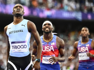 JO 2024 : Letsile Tebogo bat l'Américain Lyles et établit un nouveau record d'Afrique JO 2024 : Letsile Tebogo bat l'Américain Lyles et établit un nouveau record d'Afrique