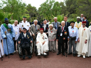 Débarquement en Provence 1944 : Macron salue la "bravoure" des combattants africains Débarquement en Provence 1944 : Macron salue la "bravoure" des combattants africains