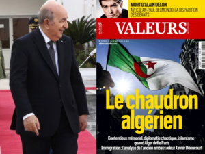Le régime algérien sous le feu des critiques de l'hebdomadaire français Valeurs Actuelles Le régime algérien sous le feu des critiques de l'hebdomadaire français Valeurs Actuelles