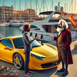 La Ferrari de Marx : Réflexions Révolutionnaires sur un Yacht de Luxe La Ferrari de Marx : Réflexions Révolutionnaires sur un Yacht de Luxe
