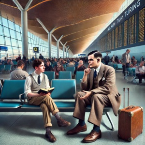 Entre Vols et Voyages : Dialogue Temporel avec le Père de l’Intelligence Entre Vols et Voyages : Dialogue Temporel avec le Père de l’Intelligence