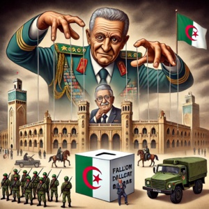 L’Algérie invente la “Démocratie Militaire” L’Algérie invente la “Démocratie Militaire”
