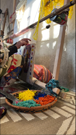 Fadwa El Menzhi : de Paris à Anfgou, une Marocaine du Monde valorise le tissage traditionnel pour l'indépendance des femmes Fadwa El Menzhi : de Paris à Anfgou, une Marocaine du Monde valorise le tissage traditionnel pour l'indépendance des femmes