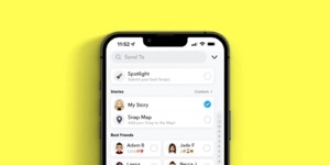 Snapchat intègre la publicité dans les messages privés Snapchat intègre la publicité dans les messages privés
