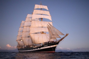 Un voilier-école russe à Agadir Un voilier-école russe à Agadir