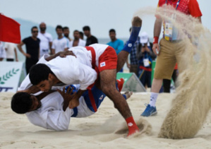 Casablanca : trois marocains sacrés lors de la 1ère journée du championnat du monde de sambo beach Casablanca : trois marocains sacrés lors de la 1ère journée du championnat du monde de sambo beach