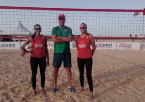 Championnat arabe de beach-volley : la sélection marocaine féminine se hisse en finale Championnat arabe de beach-volley : la sélection marocaine féminine se hisse en finale