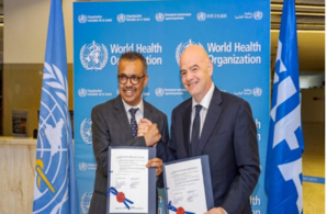 La FIFA et l'OMS lancent une campagne de sensibilisation aux commotions cérébrales La FIFA et l'OMS lancent une campagne de sensibilisation aux commotions cérébrales