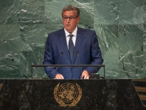 Conflit israélo-palestinien : Akhannouch et la vision royale à l'ONU Conflit israélo-palestinien : Akhannouch et la vision royale à l'ONU