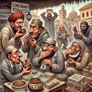 Non, il n'y a plus de tabac dans ma tabatière Non, il n'y a plus de tabac dans ma tabatière