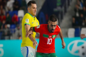 Mondial de Futsal : le Maroc chute face au Brésil Mondial de Futsal : le Maroc chute face au Brésil