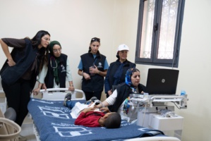 Une caravane de santé et d'éducation : La Fondation Akdital illumine Tafraout ! Une caravane de santé et d'éducation : La Fondation Akdital illumine Tafraout !