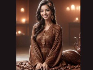 Salon du Chocolat de Paris : Un caftan marocain en chocolat à découvrir Salon du Chocolat de Paris : Un caftan marocain en chocolat à découvrir