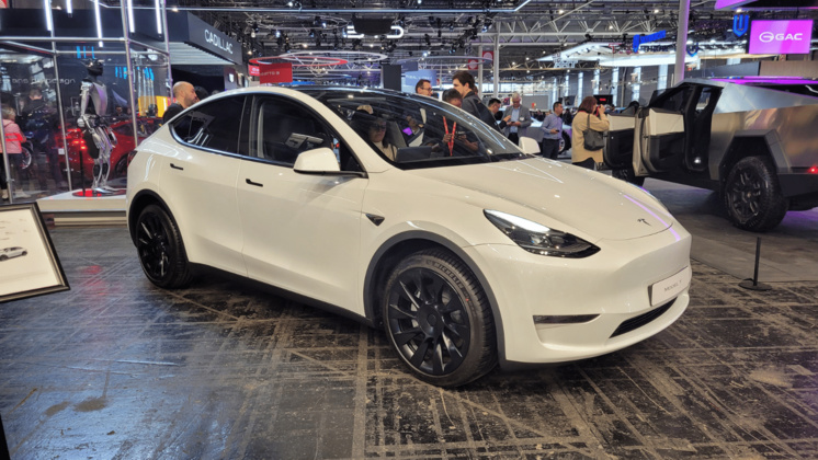 Mondial de Paris 2024 : La Tesla Model Y 7 places fait sensation Mondial de Paris 2024 : La Tesla Model Y 7 places fait sensation