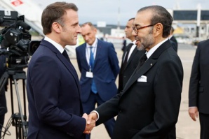 Visite d'État : Arrivée du président Macron au Maroc ! Visite d'État : Arrivée du président Macron au Maroc !