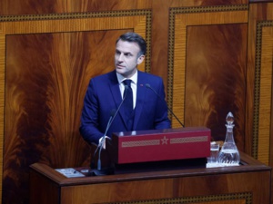 Au Parlement marocain : M. Emmanuel Macron réitère avec force le soutien de la France à la souveraineté du Maroc sur son Sahara.