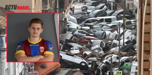 Valence rend hommage à l'ex-joueur José Castillo, victime de l'ouragan Dana Valence rend hommage à l'ex-joueur José Castillo, victime de l'ouragan Dana