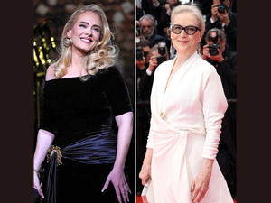 Adele émue par la présence de Meryl Streep à son concert Adele émue par la présence de Meryl Streep à son concert