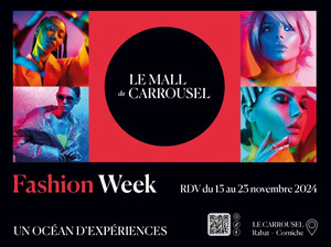 Fashion Week au Mall du Carrousel : la mode s'invite à Rabat Fashion Week au Mall du Carrousel : la mode s'invite à Rabat