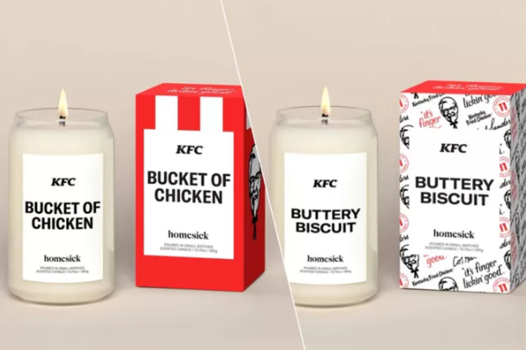 KFC transforme vos soirées avec... des bougies au poulet frit KFC transforme vos soirées avec... des bougies au poulet frit