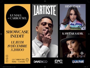 Rabat s’illumine : LARTISTE en concert pour lancer les festivités de Noël ! Rabat s’illumine : LARTISTE en concert pour lancer les festivités de Noël !
