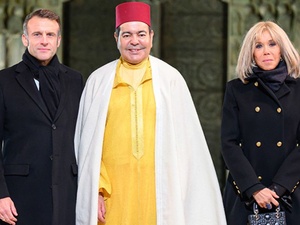 SAR le Prince Moulay Rachid représente SM le Roi à la cérémonie de réouverture de la Cathédrale Notre-Dame de Paris SAR le Prince Moulay Rachid représente SM le Roi à la cérémonie de réouverture de la Cathédrale Notre-Dame de Paris