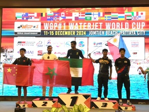 Khalil Seddini décroche l'argent au Championnat du monde de jet ski Khalil Seddini décroche l'argent au Championnat du monde de jet ski