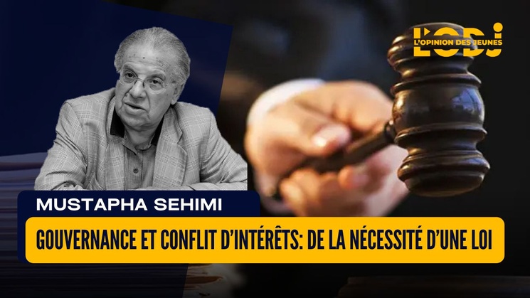 Gouvernance et conflit d’intérêts: de la nécessité d’une loi Gouvernance et conflit d’intérêts: de la nécessité d’une loi