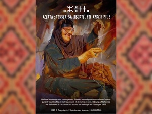 Parution du livre : Azetta, tisser sa liberté, fil après fil ! Parution du livre : Azetta, tisser sa liberté, fil après fil !