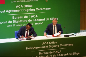 L'Association des Clubs Africains (ACA) choisit le Maroc comme siège pour renforcer le football africain L'Association des Clubs Africains (ACA) choisit le Maroc comme siège pour renforcer le football africain