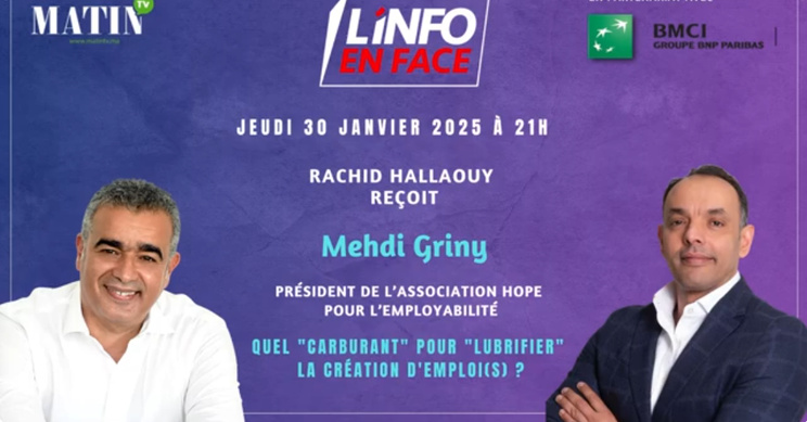 L'Info en Face avec Mehdi Griny L'Info en Face avec Mehdi Griny