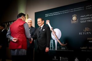 Le Prince Moulay Rachid préside un dîner en l’honneur du Trophée Hassan II de golf Le Prince Moulay Rachid préside un dîner en l’honneur du Trophée Hassan II de golf