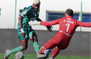 Le Raja Casablanca s’impose à Zemamra grâce à un penalty décisif de Nafati Le Raja Casablanca s’impose à Zemamra grâce à un penalty décisif de Nafati