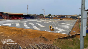 La FRMF soutient la rénovation du stade Antoinette Tubman au Liberia La FRMF soutient la rénovation du stade Antoinette Tubman au Liberia