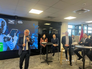 Inauguration du centre d'excellence en IA à Technopolis Inauguration du centre d'excellence en IA à Technopolis