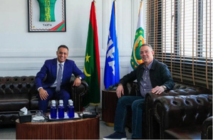 Rencontre entre Fouzi Lekjaa et Ahmed Ould Yahya pour renforcer la coopération footballistique Rencontre entre Fouzi Lekjaa et Ahmed Ould Yahya pour renforcer la coopération footballistique