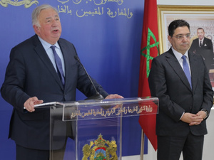 Gérard Larcher au Maroc : un partenariat stratégique renforcé Gérard Larcher au Maroc : un partenariat stratégique renforcé