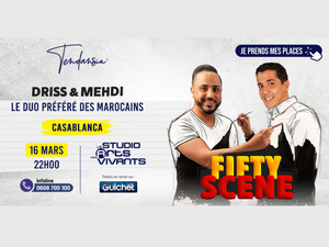 Driss & Mehdi : le Ramadan 2025 placé sous le signe du rire avec « Fifty Scène » Driss & Mehdi : le Ramadan 2025 placé sous le signe du rire avec « Fifty Scène »