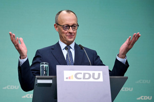 Friedrich Merz, président du parti démocrate-chrétien allemand CDU Friedrich Merz, président du parti démocrate-chrétien allemand CDU