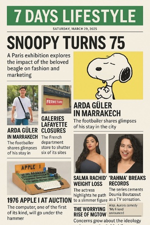 Podcast : L'essentiel de l'actualité "7 Days Lifestyle du 28-03-2025” de la semaine Podcast : L'essentiel de l'actualité "7 Days Lifestyle du 28-03-2025” de la semaine