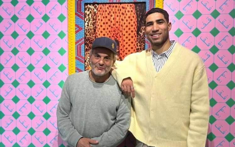 Quand l’art de Hassan Hajjaj croise le talent d’Achraf Hakimi Quand l’art de Hassan Hajjaj croise le talent d’Achraf Hakimi