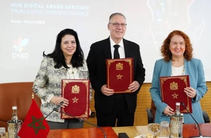 Rabat : Signature d’une déclaration d’intention pour la création d’un Hub digital arabo-africain dédié à l’IA Rabat : Signature d’une déclaration d’intention pour la création d’un Hub digital arabo-africain dédié à l’IA
