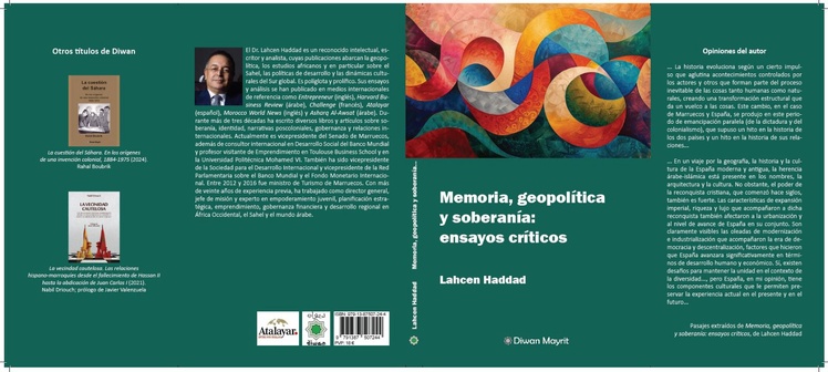 Lahcen Haddad… son nouveau livre est arrivé ! "Memoria, geopolítica y soberanía: ensayos críticos" Lahcen Haddad… son nouveau livre est arrivé ! "Memoria, geopolítica y soberanía: ensayos críticos"