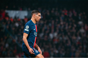 Achraf Hakimi forfait face à Nantes pour le compte de la 29e journée de Ligue 1 Achraf Hakimi forfait face à Nantes pour le compte de la 29e journée de Ligue 1