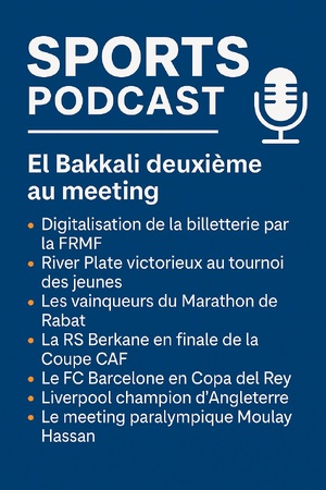 Podcast : L'essentiel de l'actualité "7 Days Sport du 28-04-2025” de la semaine