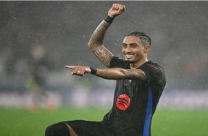 Raphinha, moteur du Barça avant le choc retour face à l’Inter Raphinha, moteur du Barça avant le choc retour face à l’Inter