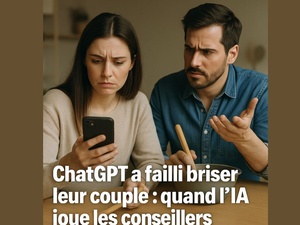 "Mon mari me trompe ?" Elle demande à ChatGPT et déclenche un drame "Mon mari me trompe ?" Elle demande à ChatGPT et déclenche un drame