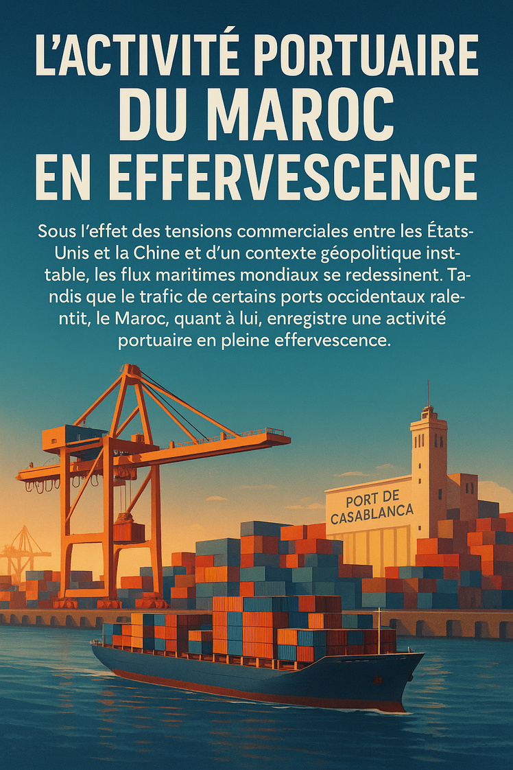 Quand les ports européens toussent, le Maroc charge à bloc Quand les ports européens toussent, le Maroc charge à bloc